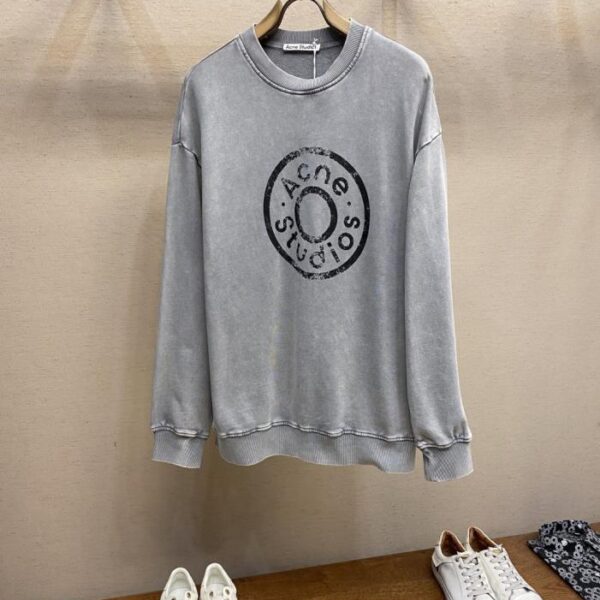 designer,replica,clothing,fake,1:1,lv,luxury,high quality Acne Studios latest autumn and winter washed retro sweatshirt