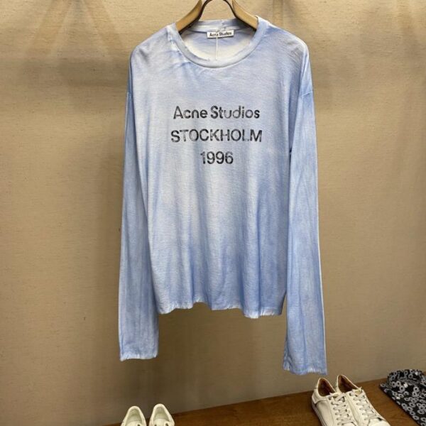 designer,replica,clothing,fake,1:1,lv,luxury,high quality Acne Studios Unisex Crew Neck Long Sleeve T-Shirt
