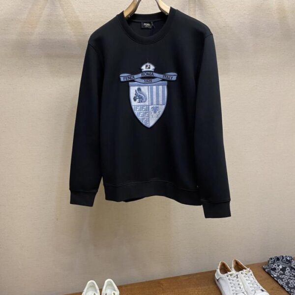 designer,replica,clothing,fake,1:1,lv,luxury,high quality Fendi Fall/Winter New Arrivals: Designed Round Neck Sweatshirt