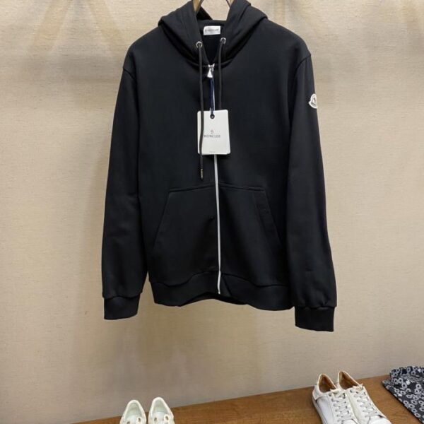 designer,replica,clothing,fake,1:1,lv,luxury,high quality Moncler printed logo hooded sweatshirt