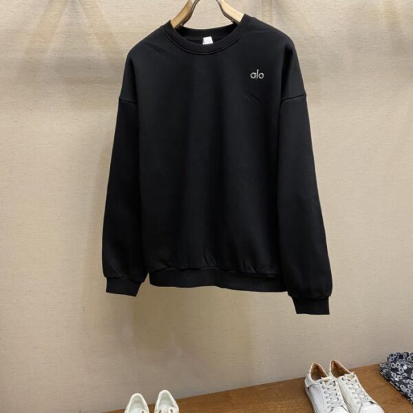designer,replica,clothing,fake,1:1,lv,luxury,high quality Alo YOGA ACCOLADE Autumn and Winter New Classic All-match Round Neck Casual