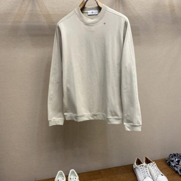 designer,replica,clothing,fake,1:1,lv,luxury,high quality Stone Island Stellina autumn and winter sweatshirt minimalist star jersey half high round neck pullover
