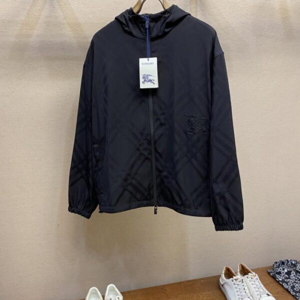 designer,replica,clothing,fake,1:1,lv,luxury,high quality Burberry jacquard twill embroidered jacket