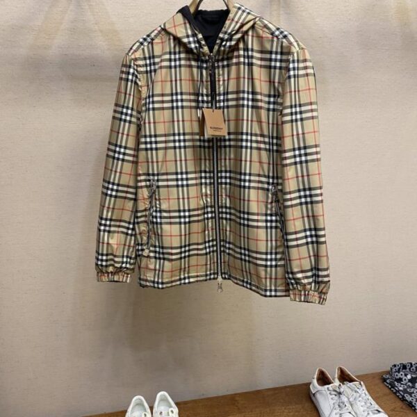 designer,replica,clothing,fake,1:1,lv,luxury,high quality Burberry 2021 Classic Small Plaid Double-sided Jacket
