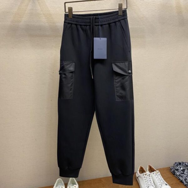 designer,replica,clothing,fake,1:1,lv,luxury,high quality Prada FW early autumn series cotton sweatpants