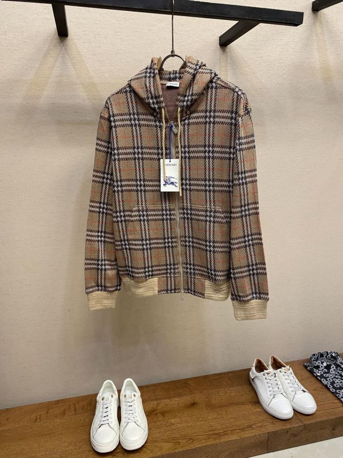 designer,replica,clothing,fake,1:1,lv,luxury,high quality Burberry cotton-blend checked zip-up cardigan designer,replica,clothing,fake,1:1,lv,luxury,high quality Burberry cotton-blend checked zip-up cardigan