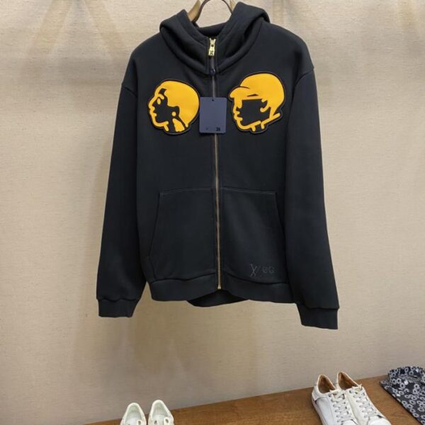 designer,replica,clothing,fake,1:1,lv,luxury,high quality LV cotton hoodie