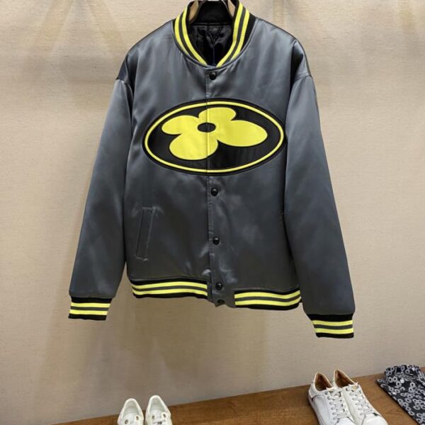 designer,replica,clothing,fake,1:1,lv,luxury,high quality LV ss new satin baseball waist jacket