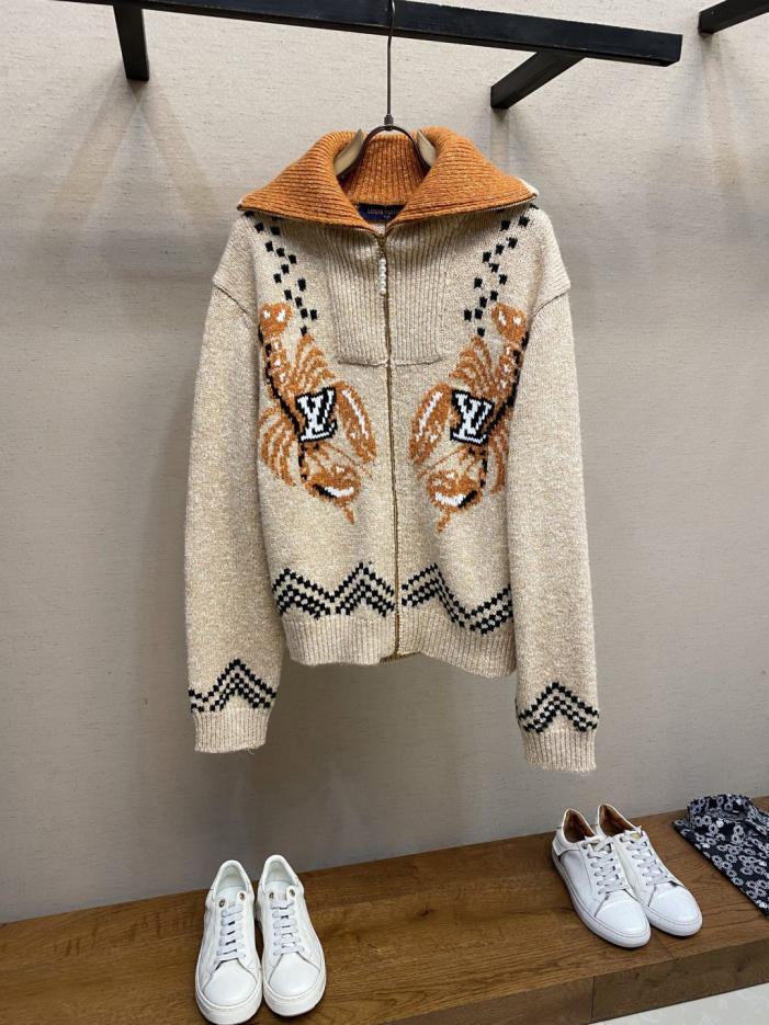 designer,replica,clothing,fake,1:1,lv,luxury,high quality LV Louis Vuitton Nigo collaboration lobster patchwork wool knit zipper jacket designer,replica,clothing,fake,1:1,lv,luxury,high quality LV Louis Vuitton Nigo collaboration lobster patchwork wool knit zipper jacket