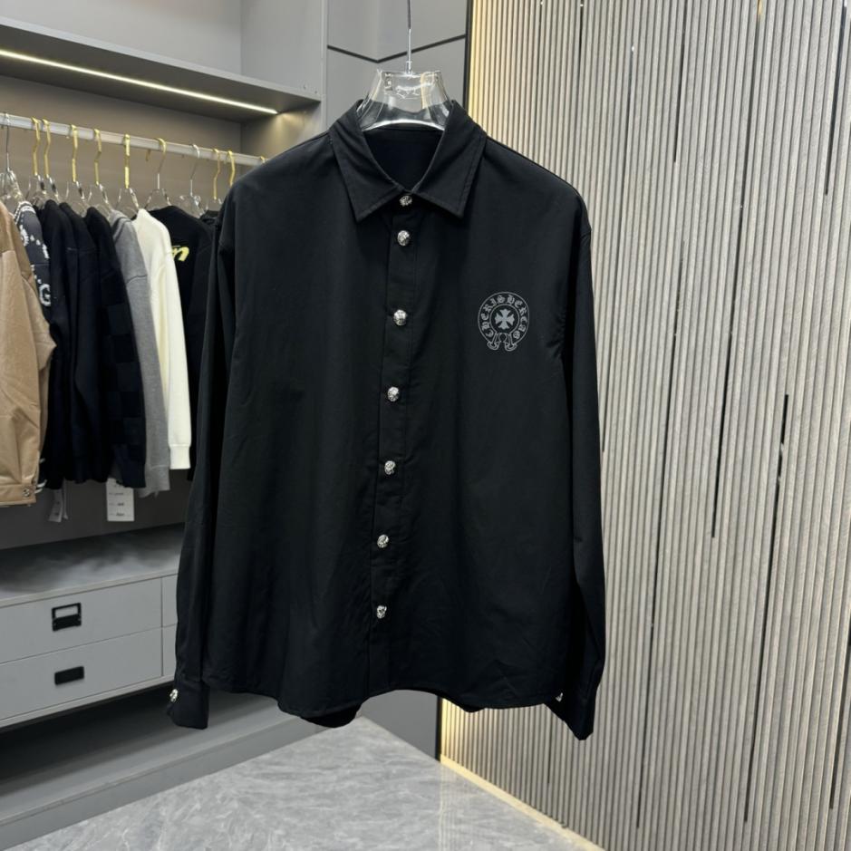 designer,replica,clothing,fake,1:1,lv,luxury,high quality New Chrome Hearts Horseshoe Print with Hardware Fasteners | Lapel Midi-Length Shirt Jacket (92ZQH) designer,replica,clothing,fake,1:1,lv,luxury,high quality New Chrome Hearts Horseshoe Print with Hardware Fasteners | Lapel Midi-Length Shirt Jacket (92ZQH)