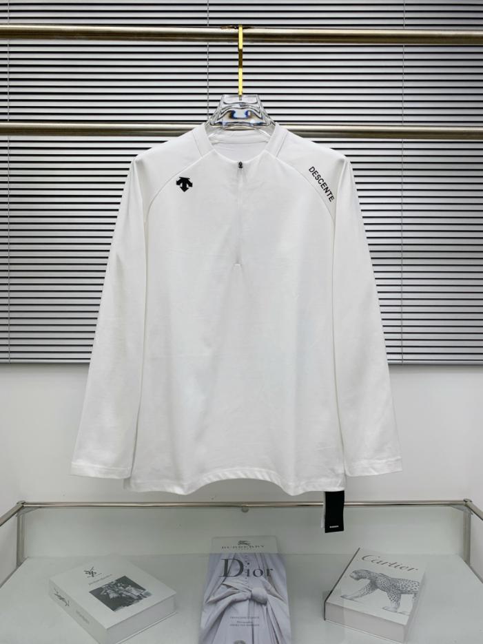 designer,replica,clothing,fake,1:1,lv,luxury,high quality Descente new 3D silicone embossed logo half-zip stand collar unisex casual sports long-sleeved T-shirt (5DCFB) designer,replica,clothing,fake,1:1,lv,luxury,high quality Descente new 3D silicone embossed logo half-zip stand collar unisex casual sports long-sleeved T-shirt (5DCFB)