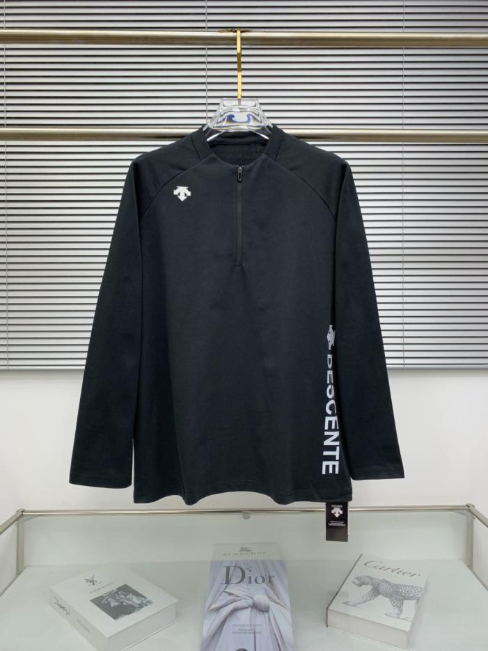 designer,replica,clothing,fake,1:1,lv,luxury,high quality Descente’s new 3D silicone embossed logo, half-zip stand-up collar, unisex, casual sports long-sleeved T-shirt (SWB8X) designer,replica,clothing,fake,1:1,lv,luxury,high quality Descente’s new 3D silicone embossed logo, half-zip stand-up collar, unisex, casual sports long-sleeved T-shirt (SWB8X)