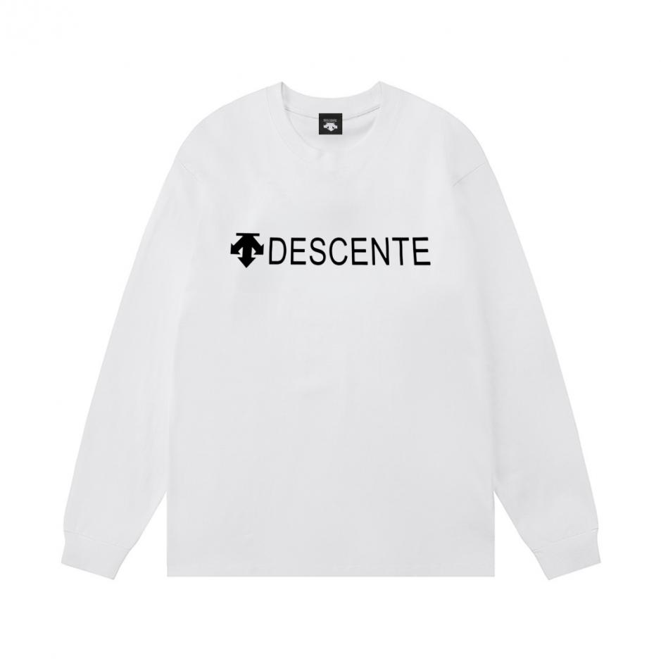 designer,replica,clothing,fake,1:1,lv,luxury,high quality DESCENTE new simple printed letter logo sports casual unisex long-sleeved T-shirt (U5EE2) designer,replica,clothing,fake,1:1,lv,luxury,high quality DESCENTE new simple printed letter logo sports casual unisex long-sleeved T-shirt (U5EE2)