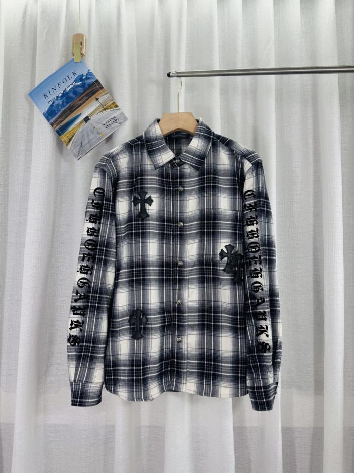 designer,replica,clothing,fake,1:1,lv,luxury,high quality Top version Chrome Hearts Leather Plaid Shirt (LEDGQ) designer,replica,clothing,fake,1:1,lv,luxury,high quality Top version Chrome Hearts Leather Plaid Shirt (LEDGQ)