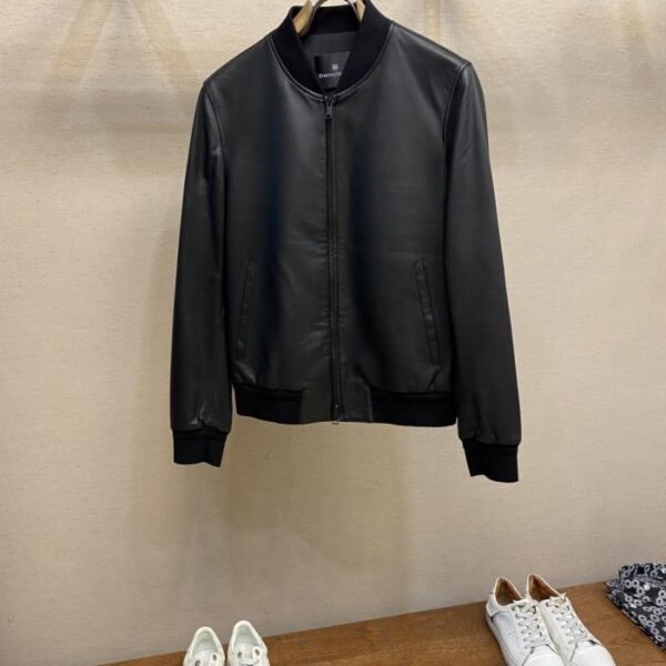 designer,replica,clothing,fake,1:1,lv,luxury,high quality Zzegna Autumn and Winter New Genuine Leather Baseball Jacket (X09V1)