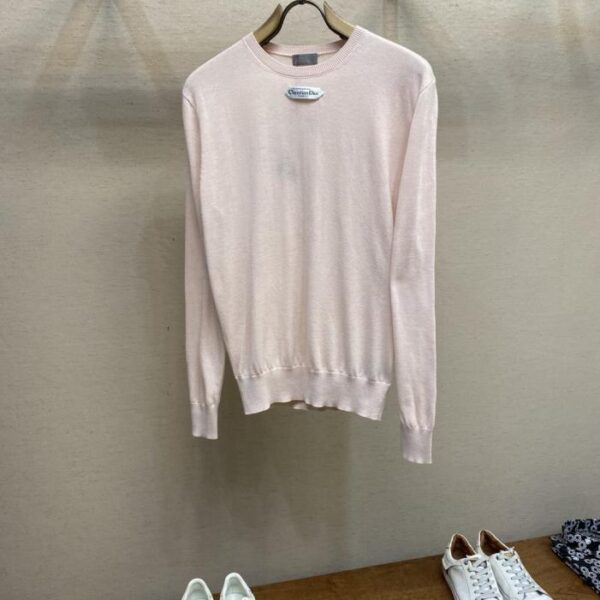 designer,replica,clothing,fake,1:1,lv,luxury,high quality Dior small label round neck wool long sleeves (LPETI)