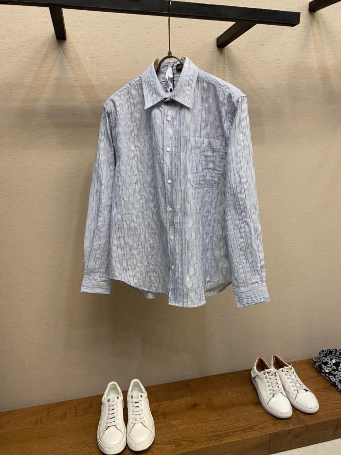 designer,replica,clothing,fake,1:1,lv,luxury,high quality Loewe 25SS Lightweight Textured Striped Embroidered Shirt (UMXOG) designer,replica,clothing,fake,1:1,lv,luxury,high quality Loewe 25SS Lightweight Textured Striped Embroidered Shirt (UMXOG)