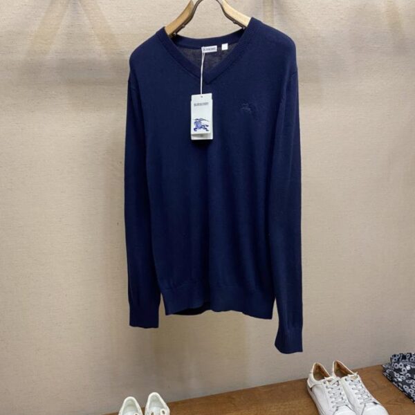 designer,replica,clothing,fake,1:1,lv,luxury,high quality Burberry V-neck basic sweater (KE13D)