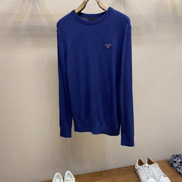 designer,replica,clothing,fake,1:1,lv,luxury,high quality Prada Classic Triangle Sweater (KYZUP)