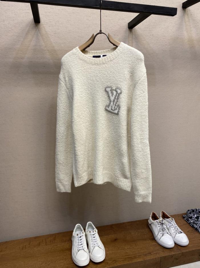 designer,replica,clothing,fake,1:1,lv,luxury,high quality LV sheep wool blend front and back intarsia LV lettering crew neck sweater (SB8ZQ) designer,replica,clothing,fake,1:1,lv,luxury,high quality LV sheep wool blend front and back intarsia LV lettering crew neck sweater (SB8ZQ)