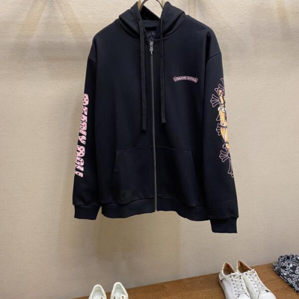 designer,replica,clothing,fake,1:1,lv,luxury,high quality CH X Deadlydoll Miami Limited Edition Zip Hoodie (WBBGU)