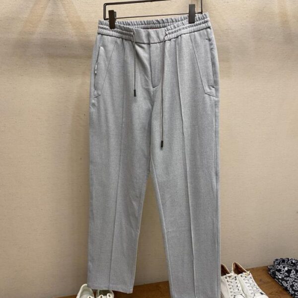 designer,replica,clothing,fake,1:1,lv,luxury,high quality Zzegna Autumn/Winter Quality Control Recommended Wool Blend Men’s Casual Pants (3G0IR)
