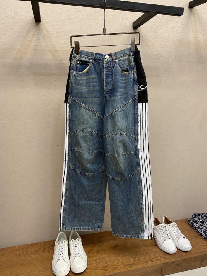 designer,replica,clothing,fake,1:1,lv,luxury,high quality Balenciaga patchwork jeans (S8XAW) designer,replica,clothing,fake,1:1,lv,luxury,high quality Balenciaga patchwork jeans (S8XAW)