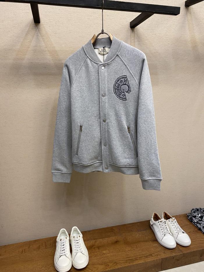 designer,replica,clothing,fake,1:1,lv,luxury,high quality Hernes Cotton Fleece Button Baseball Jacket (8JJRP) designer,replica,clothing,fake,1:1,lv,luxury,high quality Hernes Cotton Fleece Button Baseball Jacket (8JJRP)