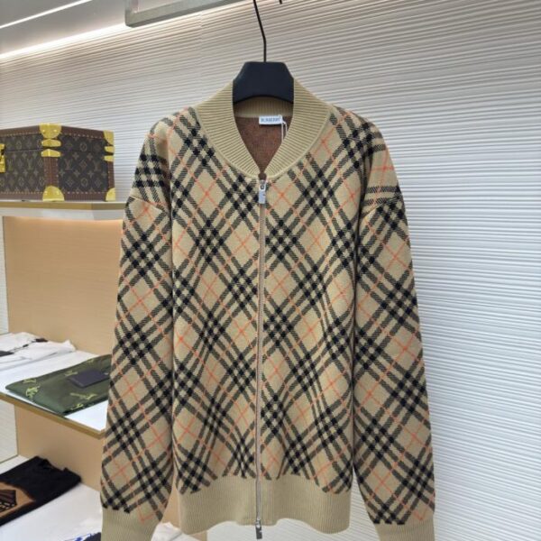 designer,replica,clothing,fake,1:1,lv,luxury,high quality BURBERRY Zipper Sweater (0PMZI)