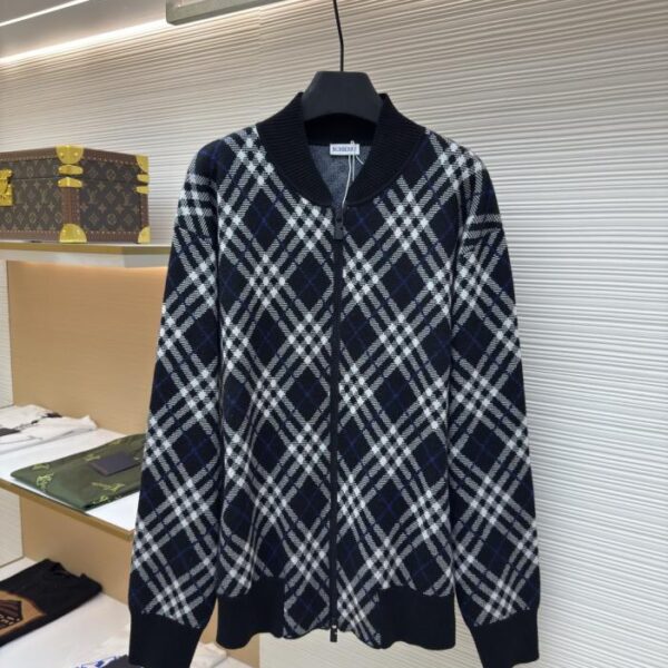 designer,replica,clothing,fake,1:1,lv,luxury,high quality BURBERRY Zipper Sweater (W2SG4)