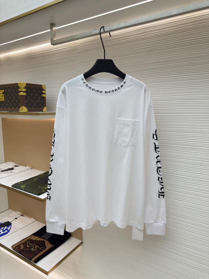 designer,replica,clothing,fake,1:1,lv,luxury,high quality Chrome Hearts Collared Sanskrit Lettering Round Neck Long Sleeve T-shirt (TCULM) designer,replica,clothing,fake,1:1,lv,luxury,high quality Chrome Hearts Collared Sanskrit Lettering Round Neck Long Sleeve T-shirt (TCULM)