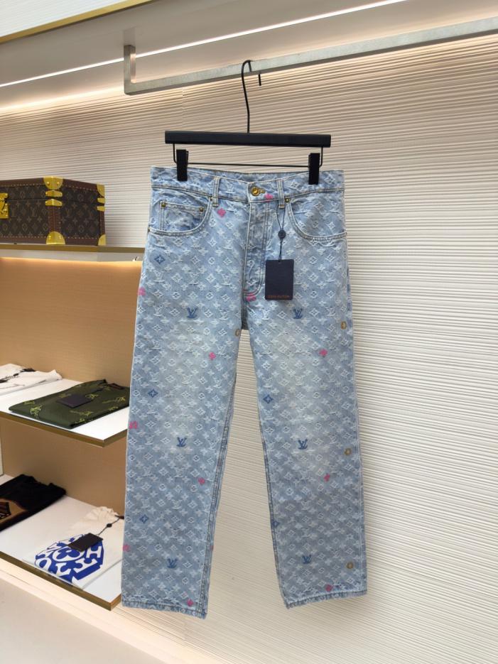 designer,replica,clothing,fake,1:1,lv,luxury,high quality LOUIS VUITTON colorful letter jacquard denim trousers (I70X0) designer,replica,clothing,fake,1:1,lv,luxury,high quality LOUIS VUITTON colorful letter jacquard denim trousers (I70X0)