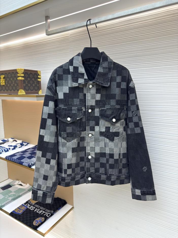 designer,replica,clothing,fake,1:1,lv,luxury,high quality LOUIS VUITTON Checkerboard Mosaic Denim Jacket (BK3M4) designer,replica,clothing,fake,1:1,lv,luxury,high quality LOUIS VUITTON Checkerboard Mosaic Denim Jacket (BK3M4)
