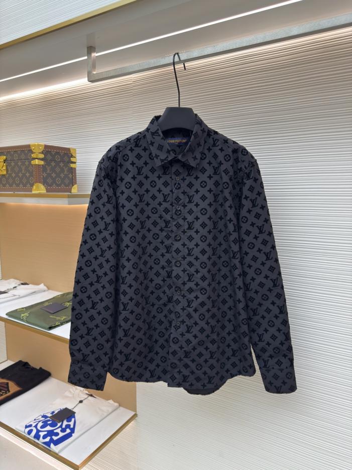 designer,replica,clothing,fake,1:1,lv,luxury,high quality LOUIS VUITTON Flocked Long Sleeve Shirt (FF42K) designer,replica,clothing,fake,1:1,lv,luxury,high quality LOUIS VUITTON Flocked Long Sleeve Shirt (FF42K)
