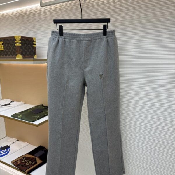 designer,replica,clothing,fake,1:1,lv,luxury,high quality LOUISVUITTON Iron Label Wool Trousers (L79XB)