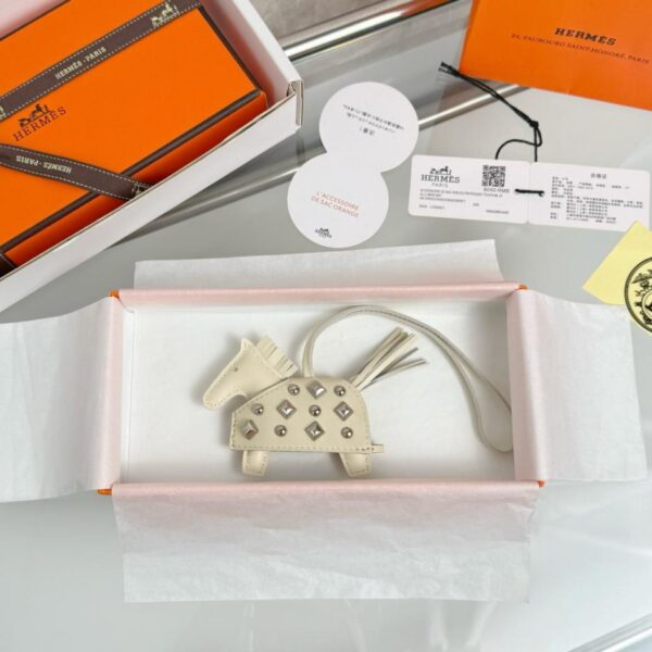 designer,replica,clothing,fake,1:1,lv,luxury,high quality New HERMES Rodeo Robeo Coeur Pony Bag Pendant Keychain Purely Hand-stitched (U2OC3)