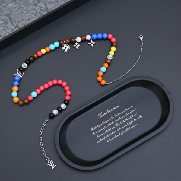 designer,replica,clothing,fake,1:1,lv,luxury,high quality MO1891 LVSurfin’ Beads Necklace (4A6VC)