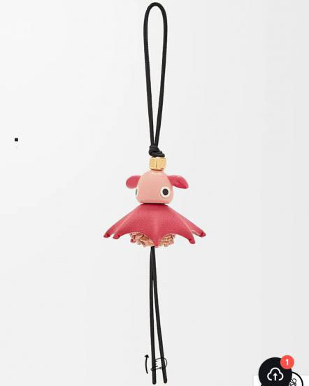designer,replica,clothing,fake,1:1,lv,luxury,high quality New arrival ️Loewe Puzz Elf-Pink Pendant Color Pink (QC2PB)