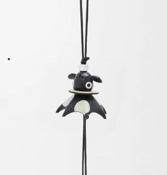 designer,replica,clothing,fake,1:1,lv,luxury,high quality New arrival ️Loewe Puzz Elf-Bobo Pendant Color Black (3AY4U)