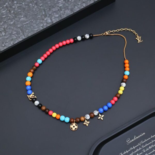 designer,replica,clothing,fake,1:1,lv,luxury,high quality MO1891 LVSurfin’ Beads Necklace (STR)