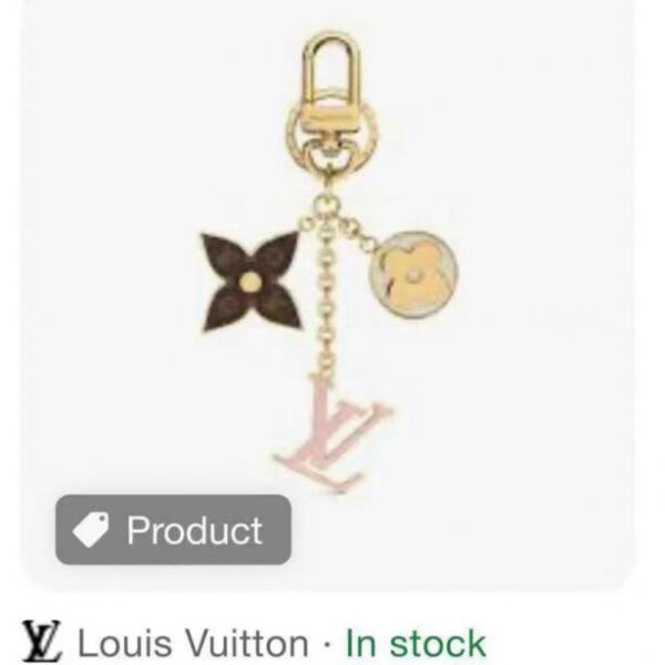 designer,replica,clothing,fake,1:1,lv,luxury,high quality LV keychain bag charm Spring Street bag charm and keychain (4FH04)