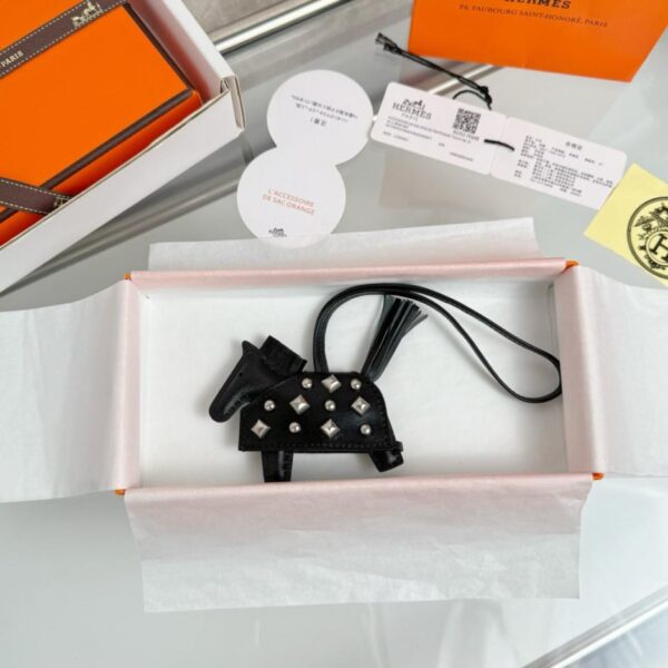 designer,replica,clothing,fake,1:1,lv,luxury,high quality HERMES Rodeo Robeo Coeur Pony Bag Charm Keychain Purely Hand-Stitched (C4OLP)
