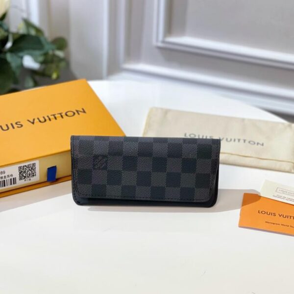 designer,replica,clothing,fake,1:1,lv,luxury,high quality LOUIS VUITTON New WOODY glasses case code G10296 (5FB32)