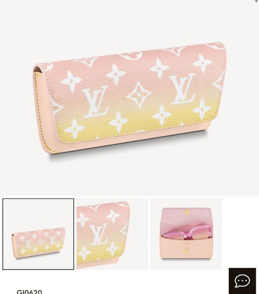 designer,replica,clothing,fake,1:1,lv,luxury,high quality LOUIS VUITTON New WOODY glasses case code G10296 (JS61N)