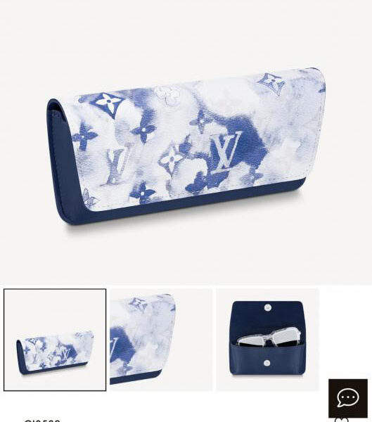 designer,replica,clothing,fake,1:1,lv,luxury,high quality LOUIS VUITTON New WOODY glasses case code G10296 (OEU8P)