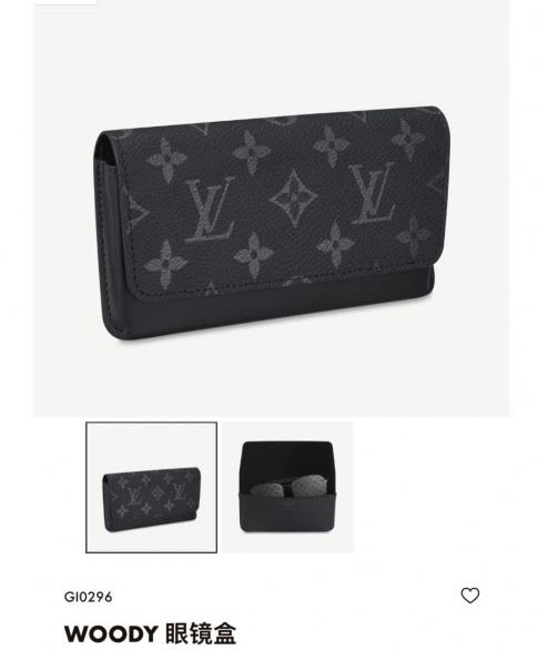 designer,replica,clothing,fake,1:1,lv,luxury,high quality LOUIS VUITTON New WOODY glasses case code G10296 (OMUZE)