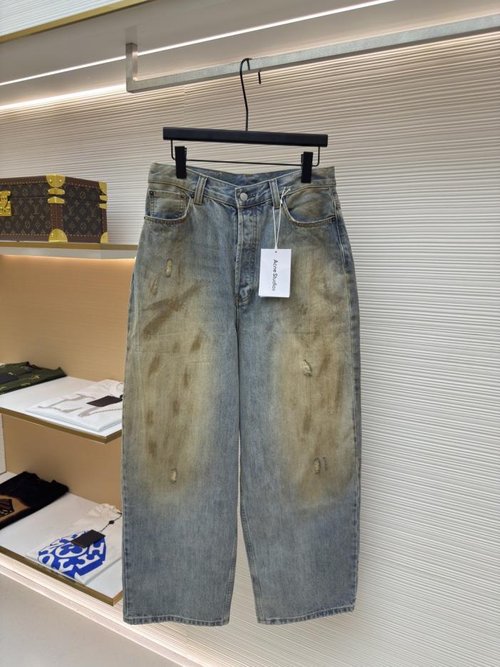 designer,replica,clothing,fake,1:1,lv,luxury,high quality Acne Studios 2023M Dirty Loose Wide-Leg Jeans (A4YBZ) designer,replica,clothing,fake,1:1,lv,luxury,high quality Acne Studios 2023M Dirty Loose Wide-Leg Jeans (A4YBZ)