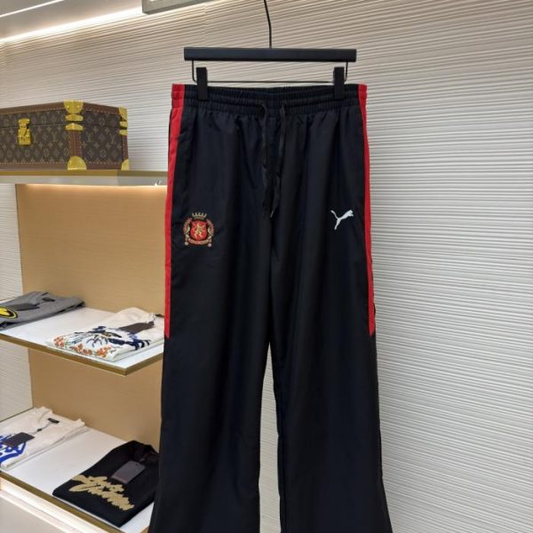 designer,replica,clothing,fake,1:1,lv,luxury,high quality Balenciaga x Puma joint patchwork trousers (VD7Y3)