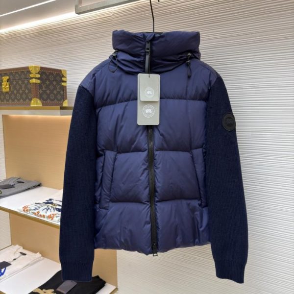 designer,replica,clothing,fake,1:1,lv,luxury,high quality Canada Goose wool stitching down jacket (5536Y)