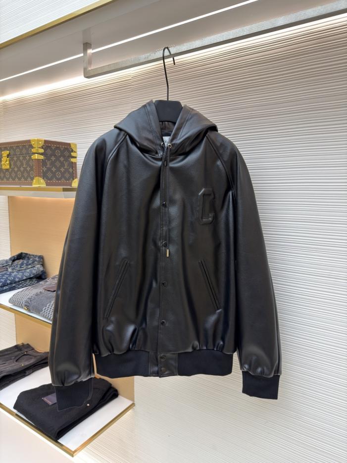 designer,replica,clothing,fake,1:1,lv,luxury,high quality Celine leather hooded jacket (KNG93) designer,replica,clothing,fake,1:1,lv,luxury,high quality Celine leather hooded jacket (KNG93)